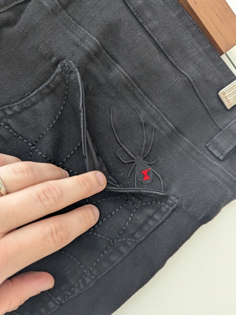 Katakomb Highrise Black Widow Pants